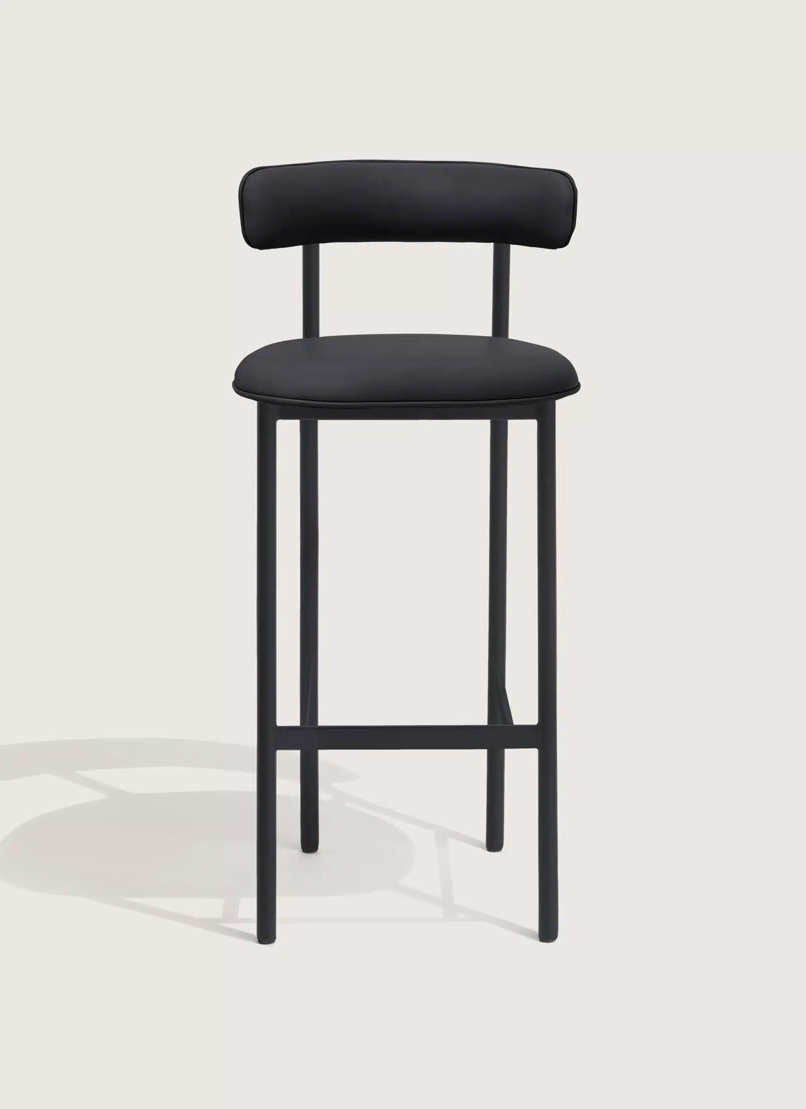Font_bar_stool_ anthrazite_Dunes_leather _black_frame